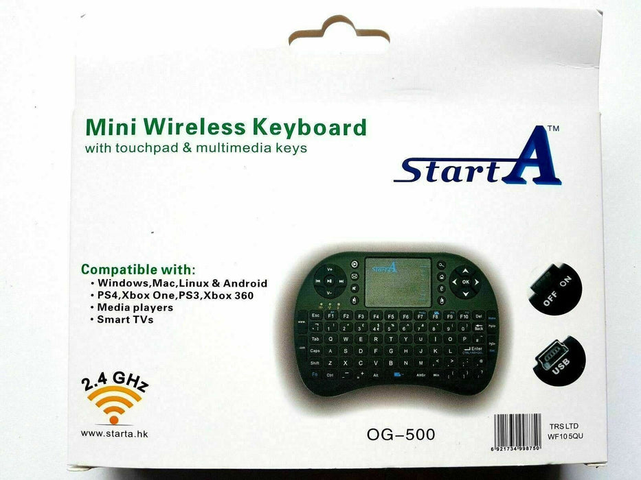 STARTA OG-500 WIRELESS KEYBOARD MOUSE COMBO