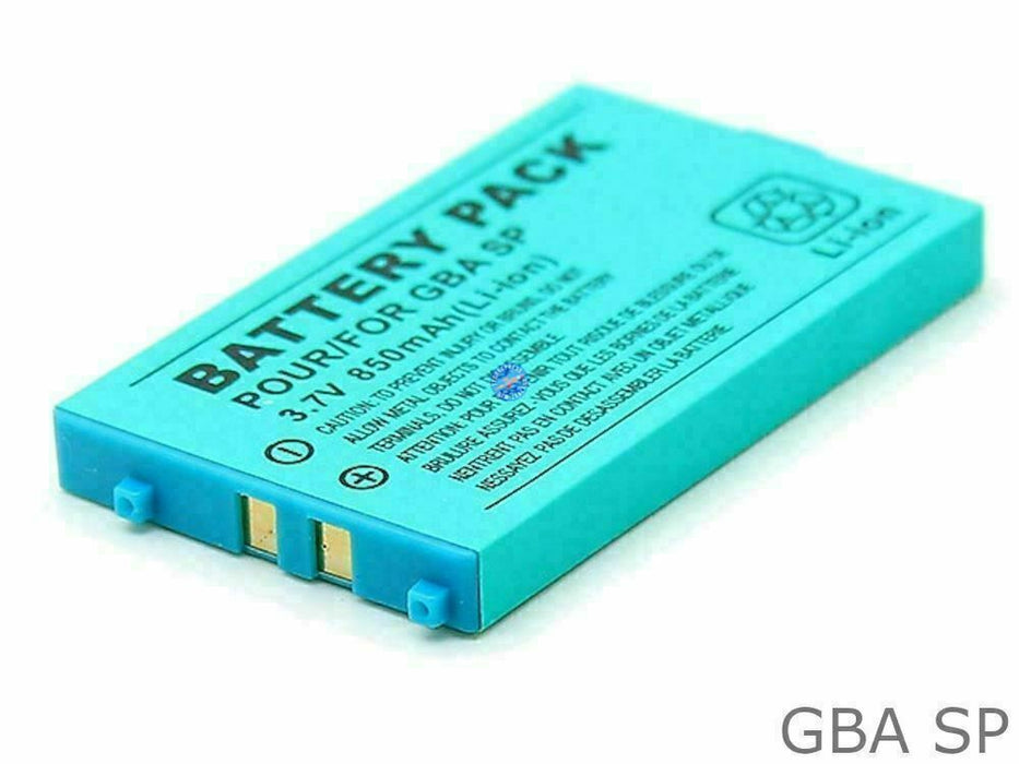 Rechargeable Battery Pack for Nintendo GBA SP Game Boy Advance free delivery