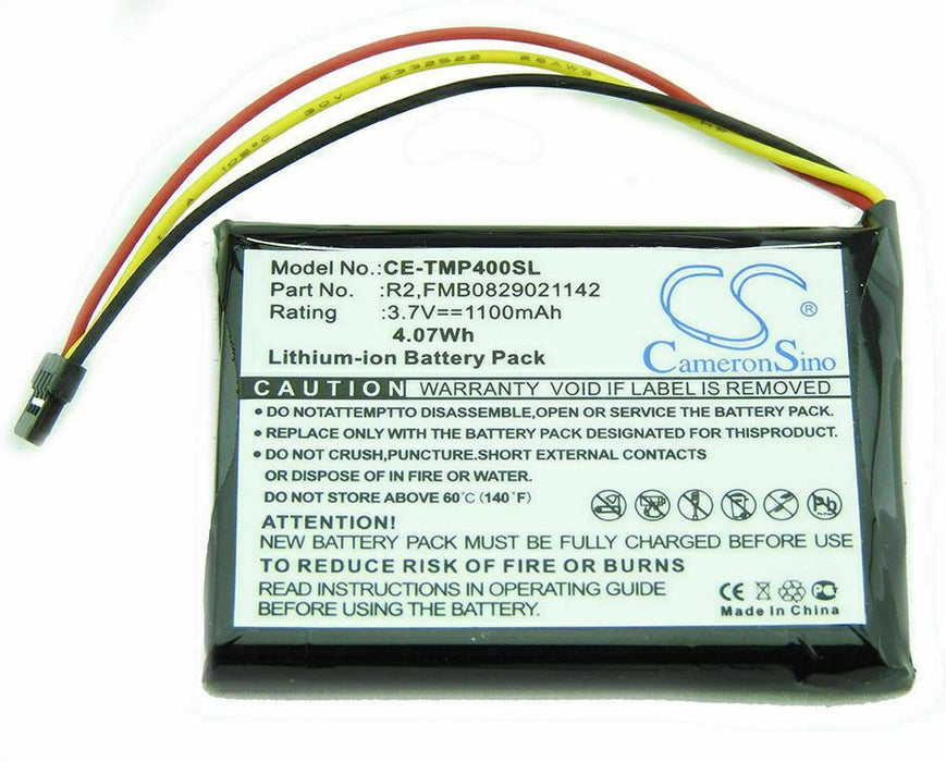 TomTom One V2,V3 Battery 1100mAh extended power battery TomTom Rider