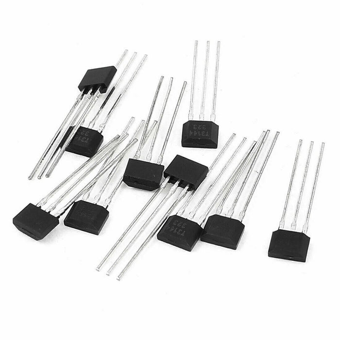 10 Pcs A3144 3 Terminal Sensitive Hall Effect Switch Sensor