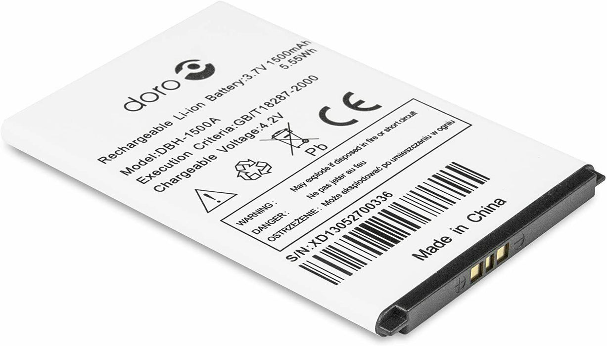 Genuine Original Doro DBH-1500A Replacement Battery For Liberto 810