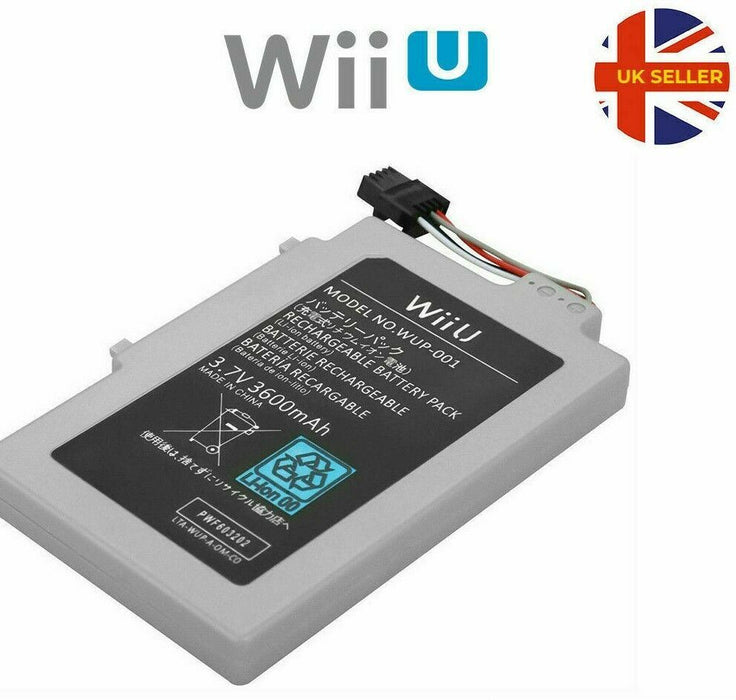 for Nintendo Wii U Gamepad - Extended 3600mah 3.7V Battery ARR-002