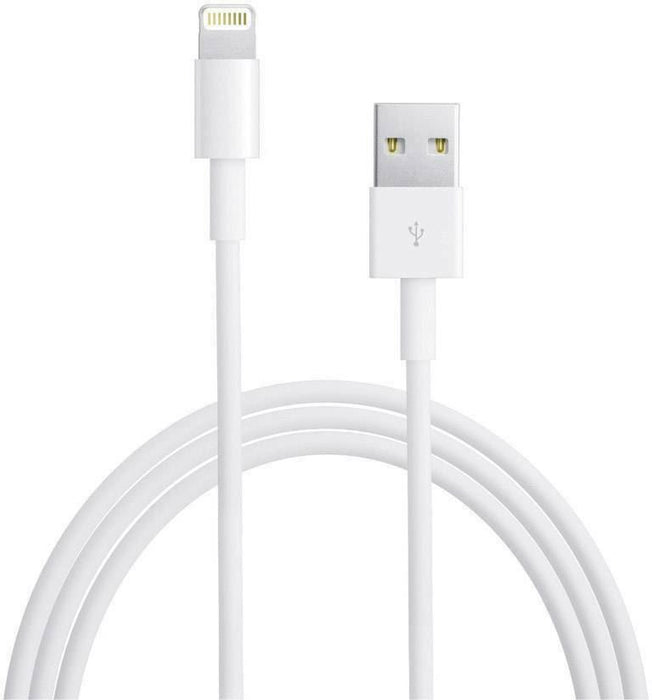 Lightening Data Cable Nylon - White - 2.0a - 1.5m Extra Long Ven-Dens