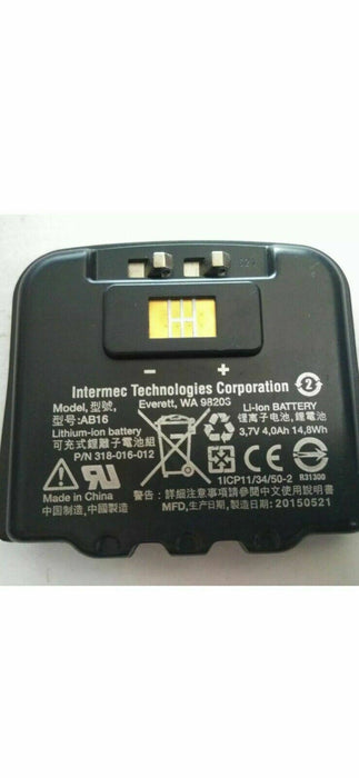 Genuine Intermec CN3 CN4 AB16 318-016-002 Battery Pack 3.7V