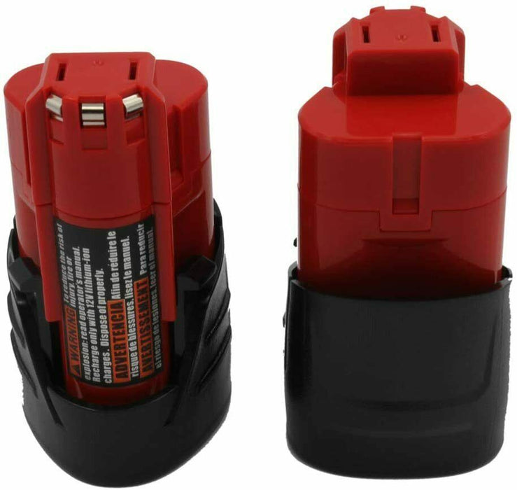 12V 1.5Ah Battery for Milwaukee Cordless Impact Driver M12 48-11-2401 KINSUN