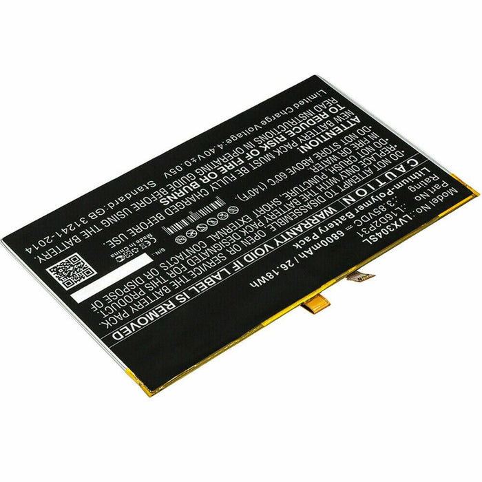 Battery for Lenovo L16D2P31 6800mAh