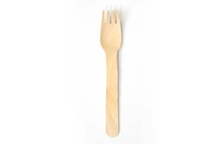 Wooden Forks Knives Spoons Cutlery Biodegradable Compostable - Packs Of 100