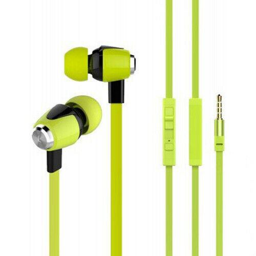 Earphones Headset Celebrat S30 Mic Headset Hands Free (Green, In the Ear)