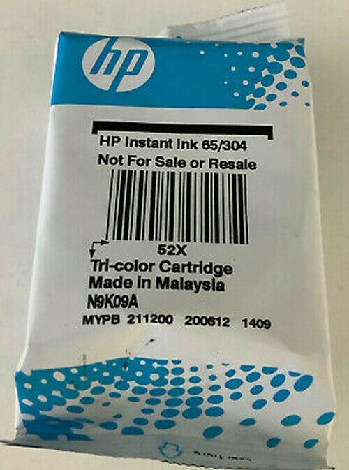 Genuine HP 65/304 Tri Colour Ink Cartridge for HP DeskJet 3762