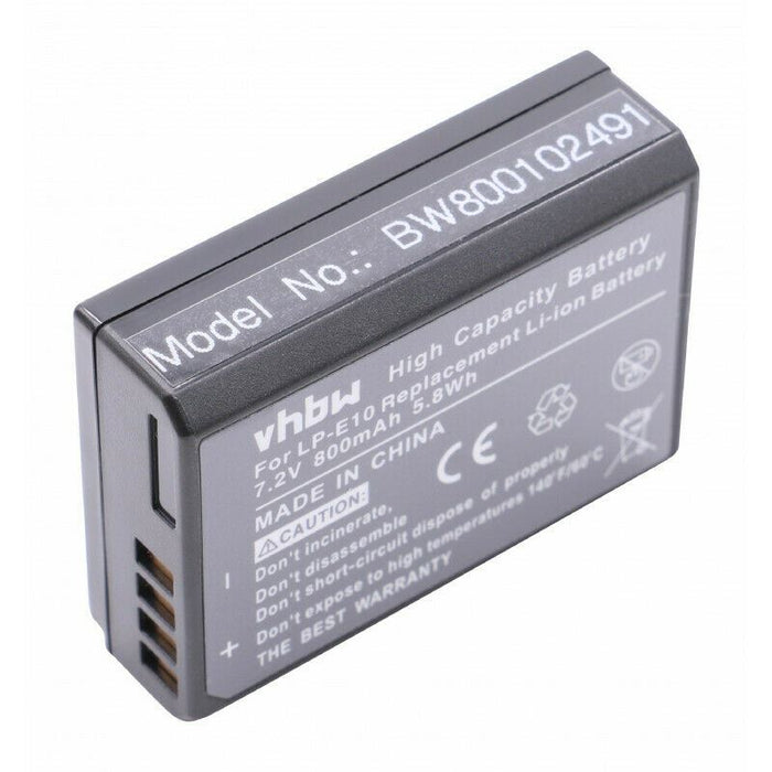 VHBW BATTERY 800mAh 7.4V FOR Samsung NX500  / BP1130 / BP-1130