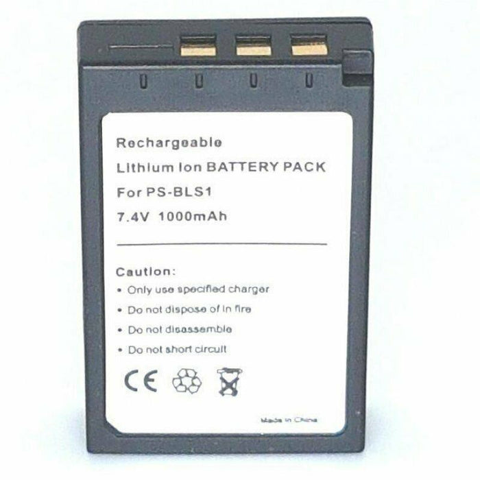 Li-ion Battery for OLYMPUS PS-BLS1 BLS-1 E-P2 Evolt E-620 Evolt E-450 E-450