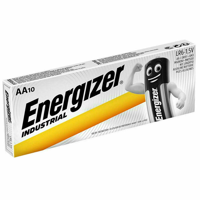 Energizer AA Industrial Battery - Pack of 10 LR6-1.5V