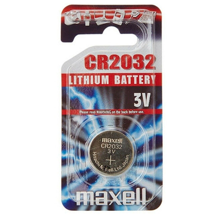 MAXELL CR2032 Battery 3V Lithium Coin Cell Toys Car Keys Remote