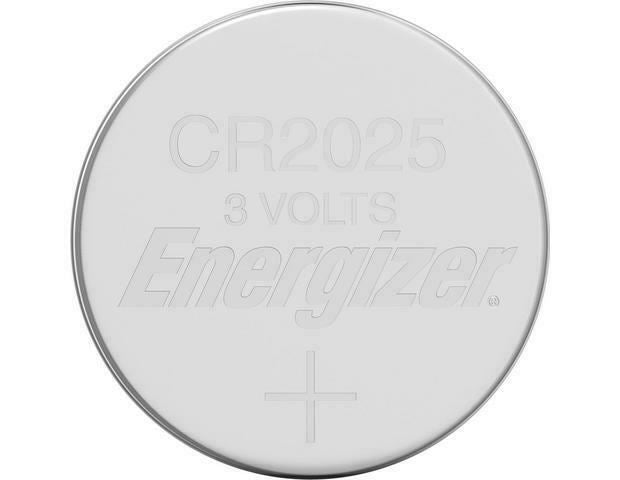 Energizer CR2025 3V Lithium Coin Cell Battery DL 2025 - Pack of 4 Longest Expiry