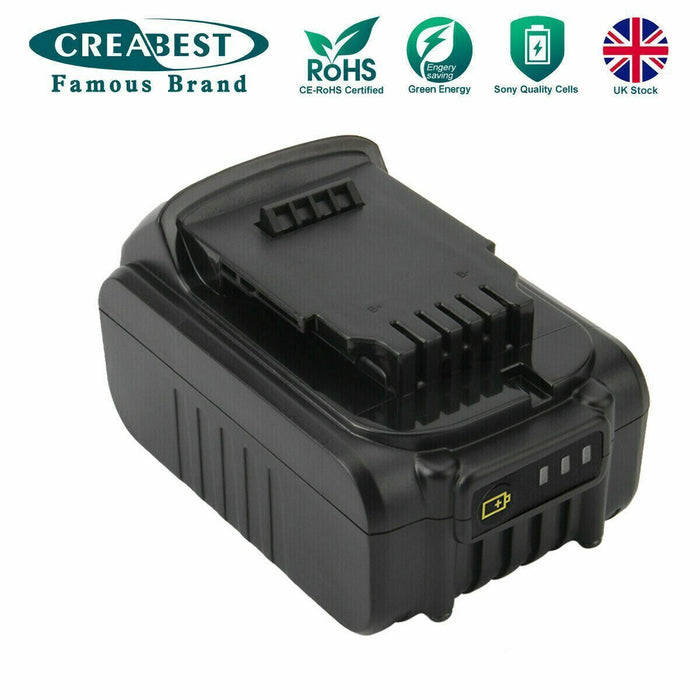 18v 5.0AH Battery DCB182 DCB184 For DEWALT DCB205 DCB200 XR Slide DCF885