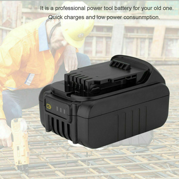 18v 5.0AH Battery DCB182 DCB184 For DEWALT DCB205 DCB200 XR Slide DCF885