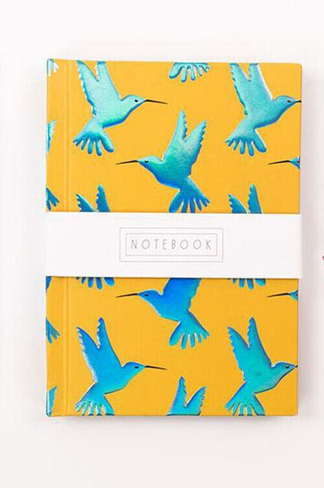 A6  Half Lined Notebook Hummingbirds Notebook Wendy Jones-Blackett