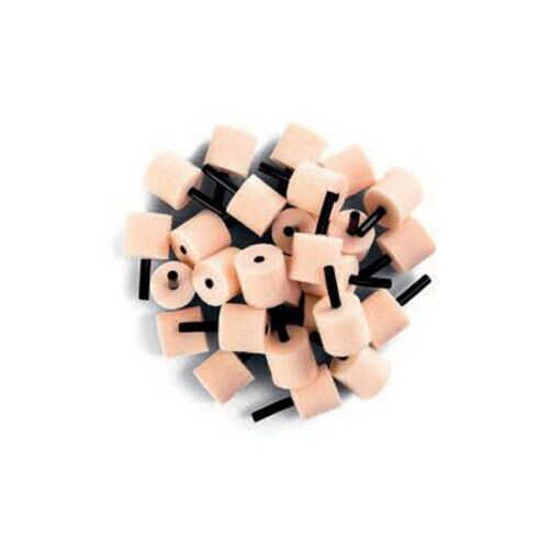 3ME-A-RLINK Foam Eartips 3B 420-2087, with Black Tube, Small Size, Beige 50 PCS