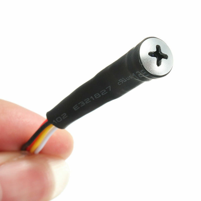 3.7mm Mini Screw Pinhole Camera Hidden 800TVL HD Micro CCTV 12V DVR Video