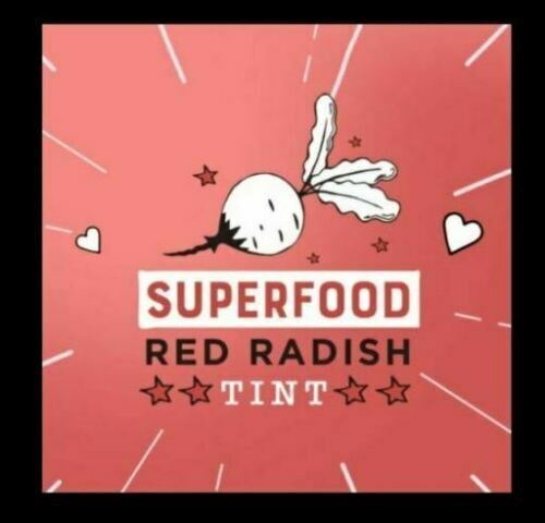 DR.LIPP Superfood Red Radish Tint 8ml (32ml Total) New 100% Natural