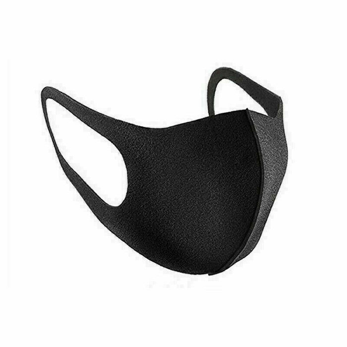 4 x Termin8 Lightweight Breathable Reusable Face Mask for Adults- Black