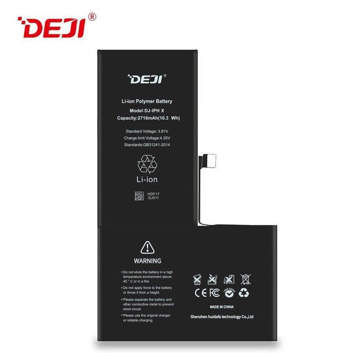 2716mAh CE FCC Batteries For Iphonex 3.82v Battery