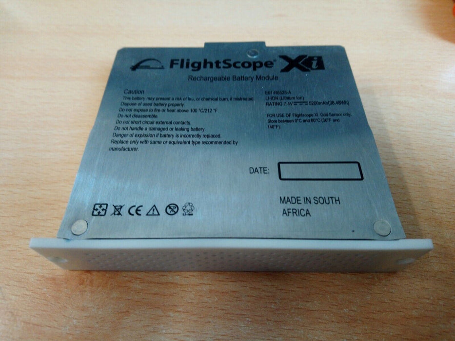 Battery for Flightscope XI+ Taylormade Launch Monitor USED