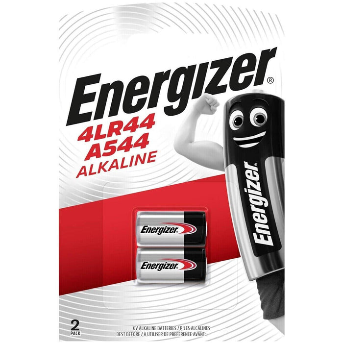 4LR44 A544 L1325 476 Alkaline Battery 6v Original Energizer Brand - Value 2pack