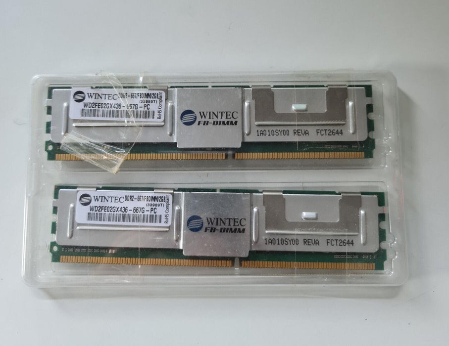 2x 2GB Wintec FB DIMM DDR2 667 2GB