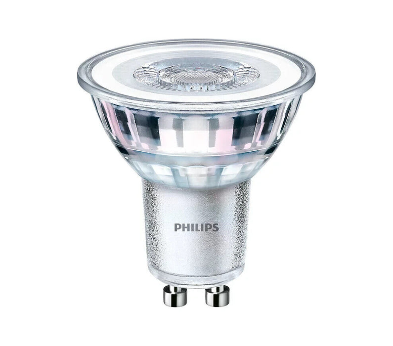 2 X Philips 3.5w = 35w 240v GU10 Base LED Spotlight Lamp 255 LUMEN