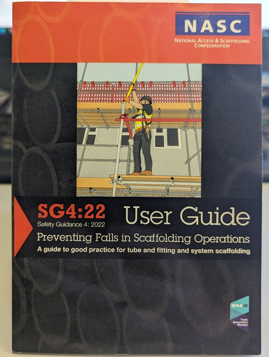 SG4:22 User Guide to Preventing Falls in Scaffolding