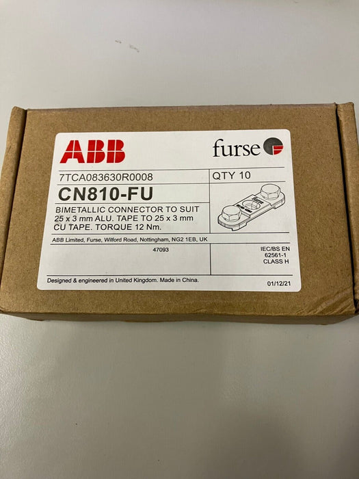 cn810-fu - Bimetallic Connector - IEC/BS EN 62561-1 Class H box of 10