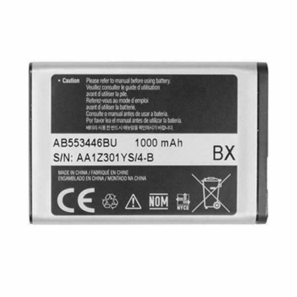 AB553446 BE BU 1000mAh battery for Samsung C3212 C3300 C5130 C5212 E1100 E1130