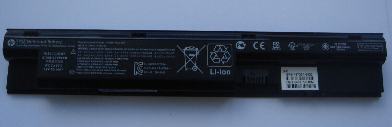 Original Battery HP FP06 Probook 440 445 450 455 470 Elitepad 900