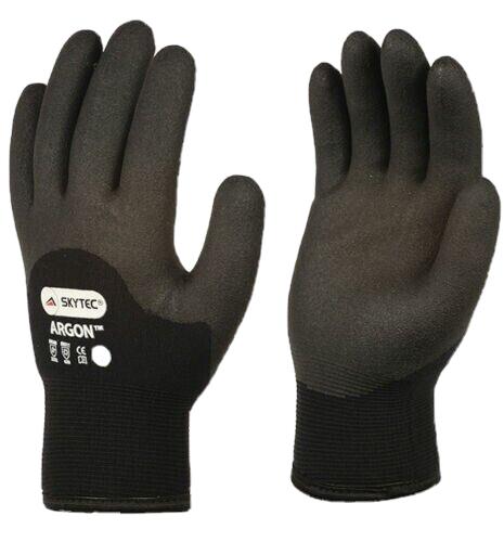 1 x 9/L Pair Skytec Grip Gloves Thermal Insulated HPT Cold Flexi (Argon)