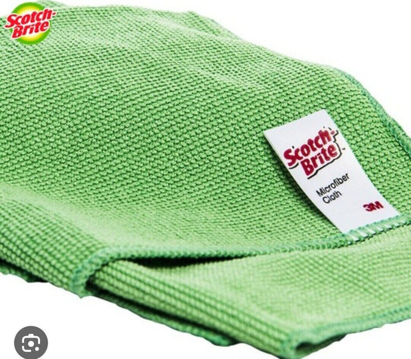 3M Scotch-Brite High Performance Cloth Polishing Cloth Microfiber Green 36×32cm