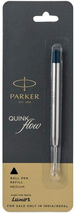 Parker Quink Flow Ball Point Pen Refill BallPen Black Medium Brand New Sealed