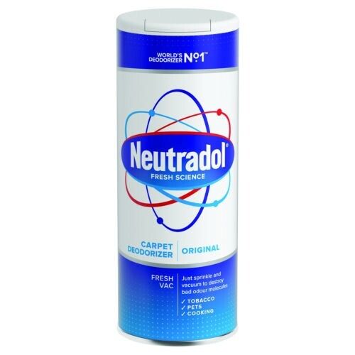 2x Neutradol Carpet Odour Destroyer Vac n Clean Original 350g For Carpets etc