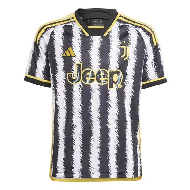 Adidas Juventus Home Shirt 2023 2024 Juniors