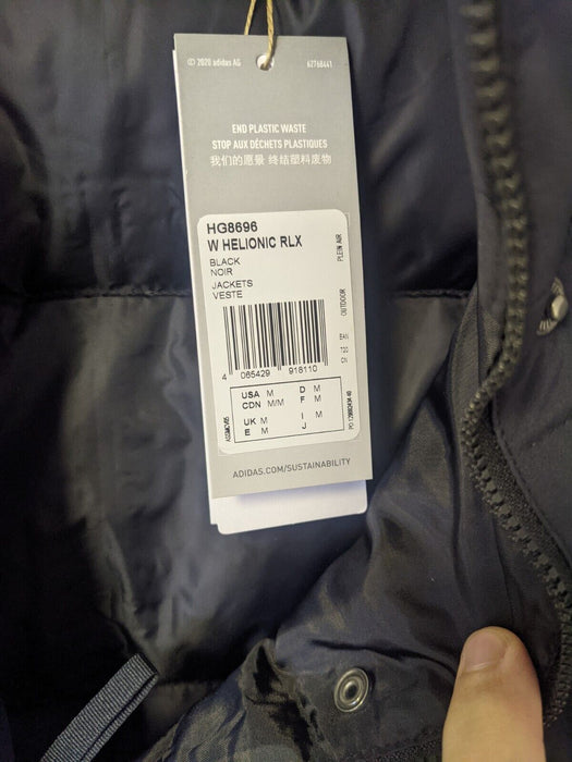 Adidas Black Helionic  Jacket M 12- 14 years